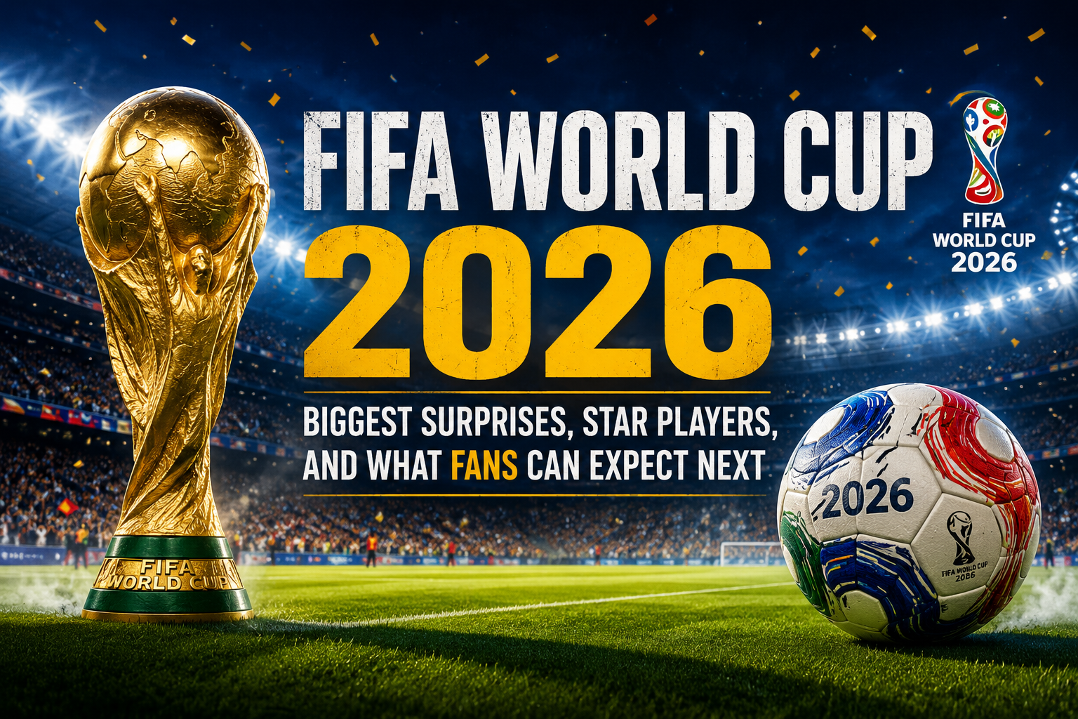 🔥 FIFA World Cup 2026: Biggest Surprises, Star Players, and What Fans Can Expect Next